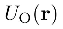 {U_{\rm O}(\textbf{r})\in \mathbb{C}}